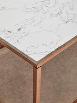 Rose Gold Marble Coffee Table