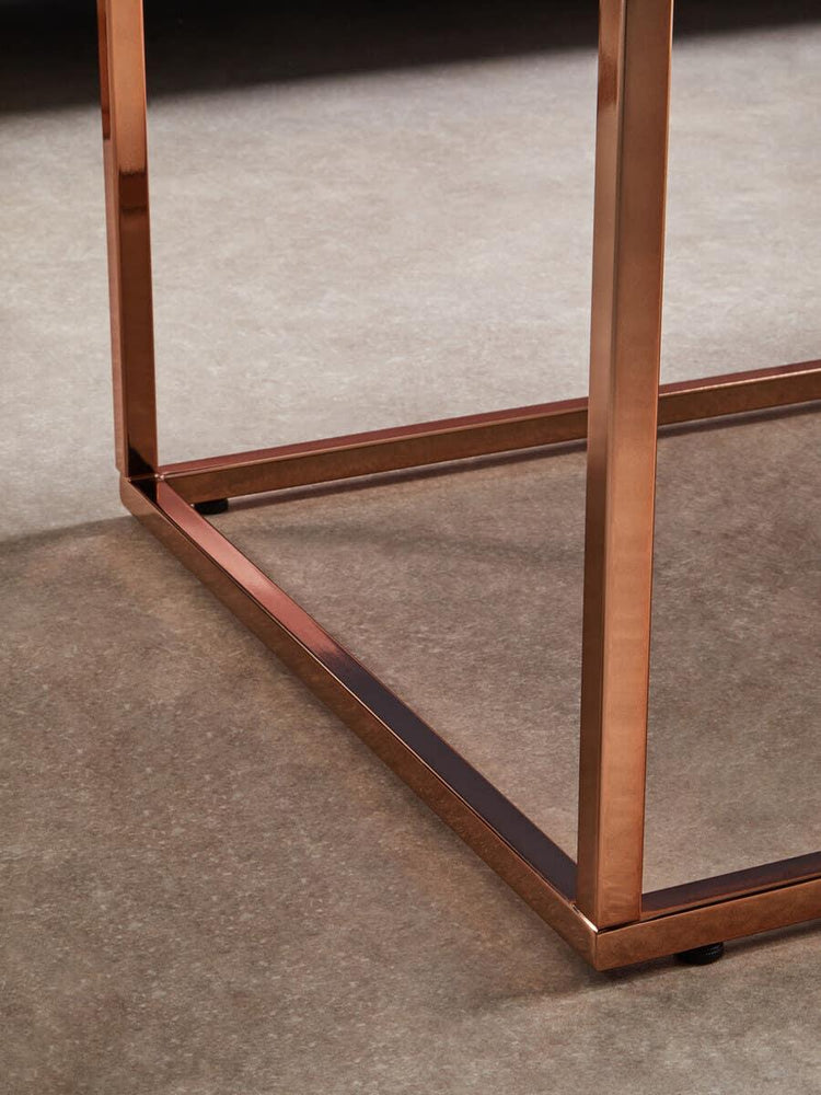 Rose Gold Marble Coffee Table