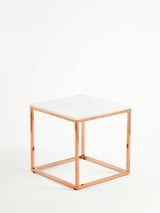 Rose Gold Marble End Table