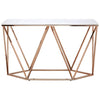 Champagne Prism Console Table