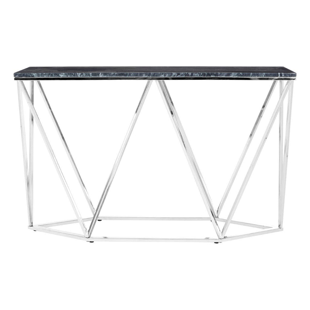 Luxury Prism Metal Console Table