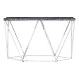 Luxury Prism Metal Console Table
