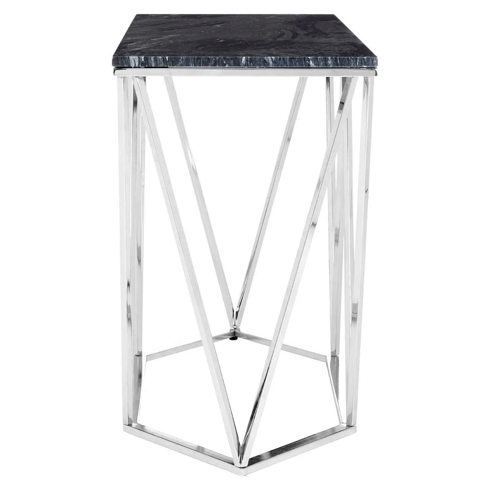 Luxury Prism Metal Console Table