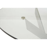 Chrome Glass Dining Table