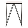 Elegant Iron Leg Side Table