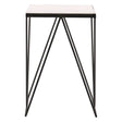 Elegant Iron Leg Side Table