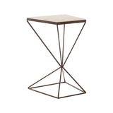 Geometric Modern Side Table