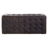 Luxe Leather Bench