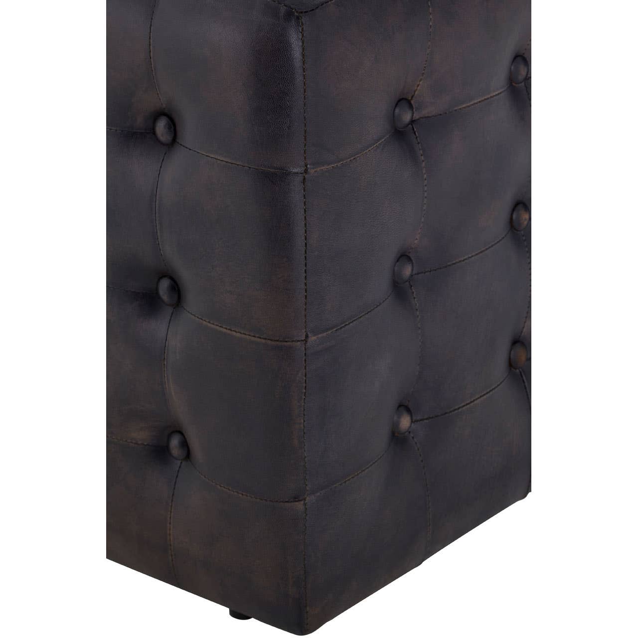 Luxe Leather Bench