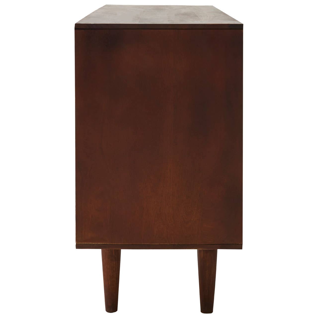 Exotic Mango Wood Sideboard with Intricate Carvings
