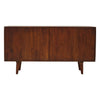 Exotic Mango Wood Sideboard with Intricate Carvings