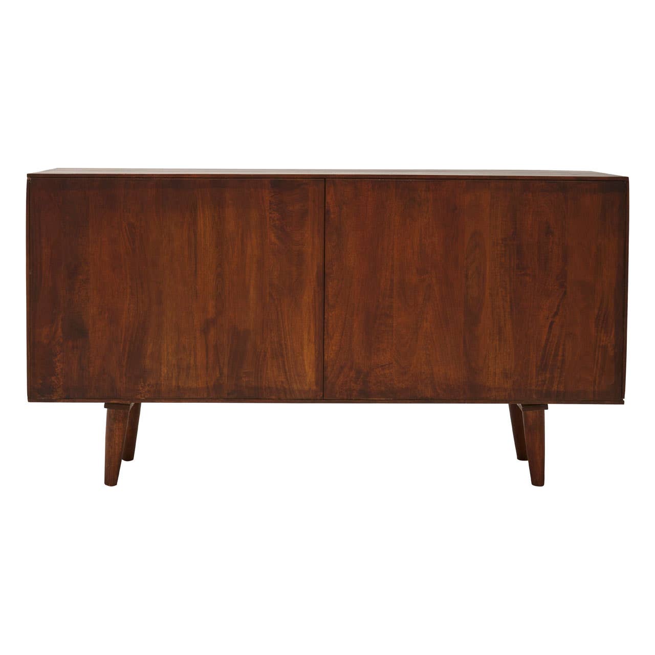 Exotic Mango Wood Sideboard with Intricate Carvings