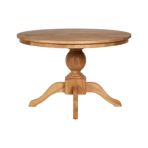 Oak Pedestal Dining Table