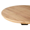 Whitewash Black Dining Table