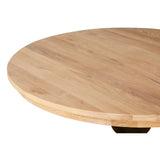 Whitewash Black Dining Table