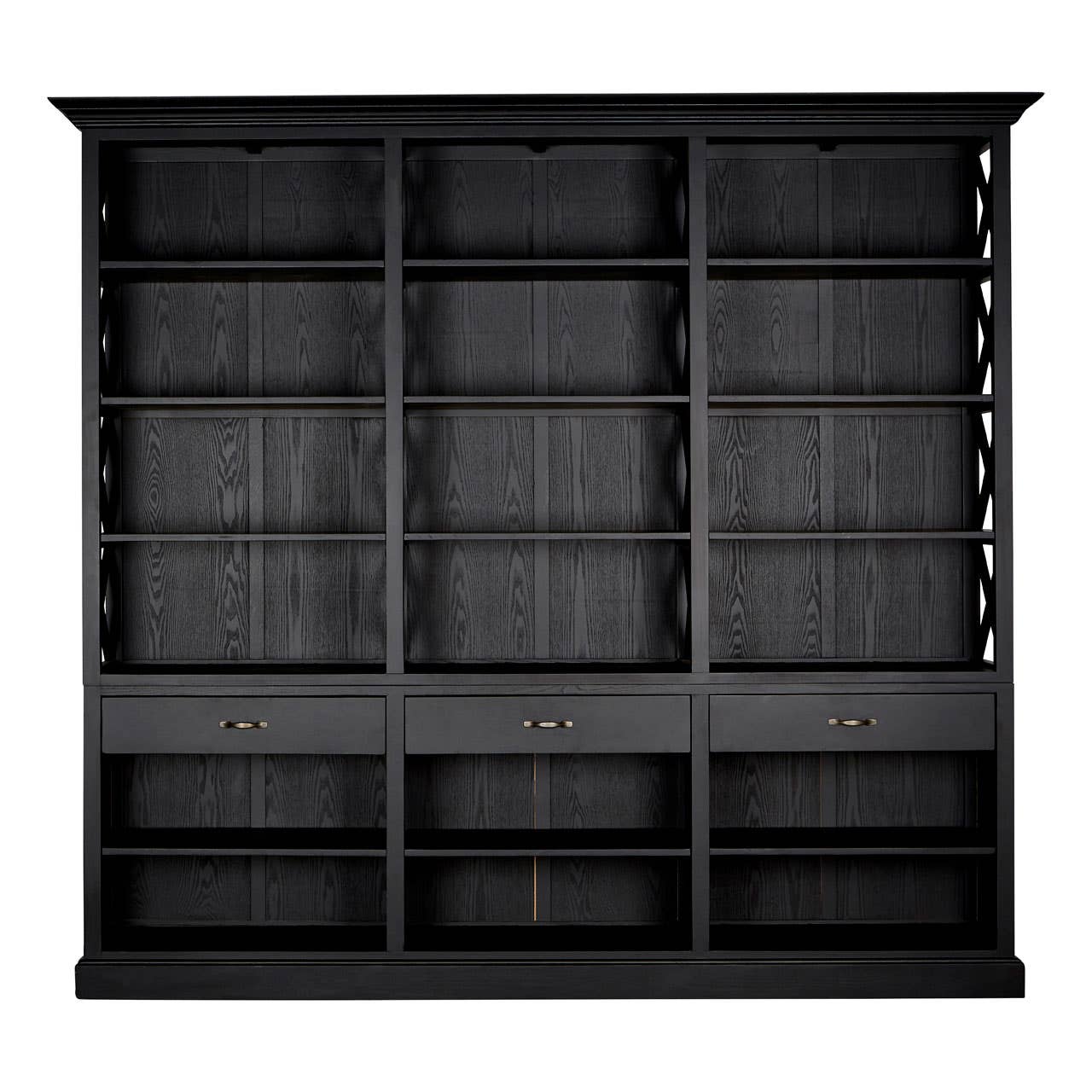 Modern Colonial Bookshelf