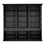Modern Colonial Bookshelf