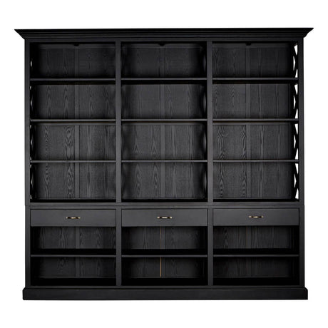 Modern Colonial Bookshelf