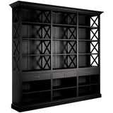 Modern Colonial Bookshelf