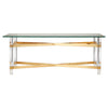 Luxe Glass Coffee Table