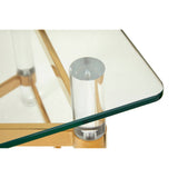 Luxe Glass Coffee Table