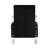 Luxe Black Velvet Accent Chair