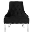 Sleek Acrylic Accent Chair