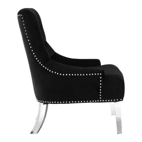 Sleek Acrylic Accent Chair
