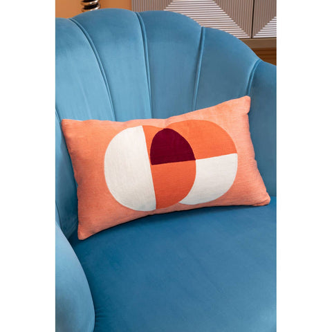 Luxe Blue Velvet Accent Chair