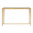 Golden Marble Console Elegance