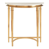 Golden Marble Console Luxury Elegance