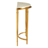 Golden Marble Console Luxury Elegance