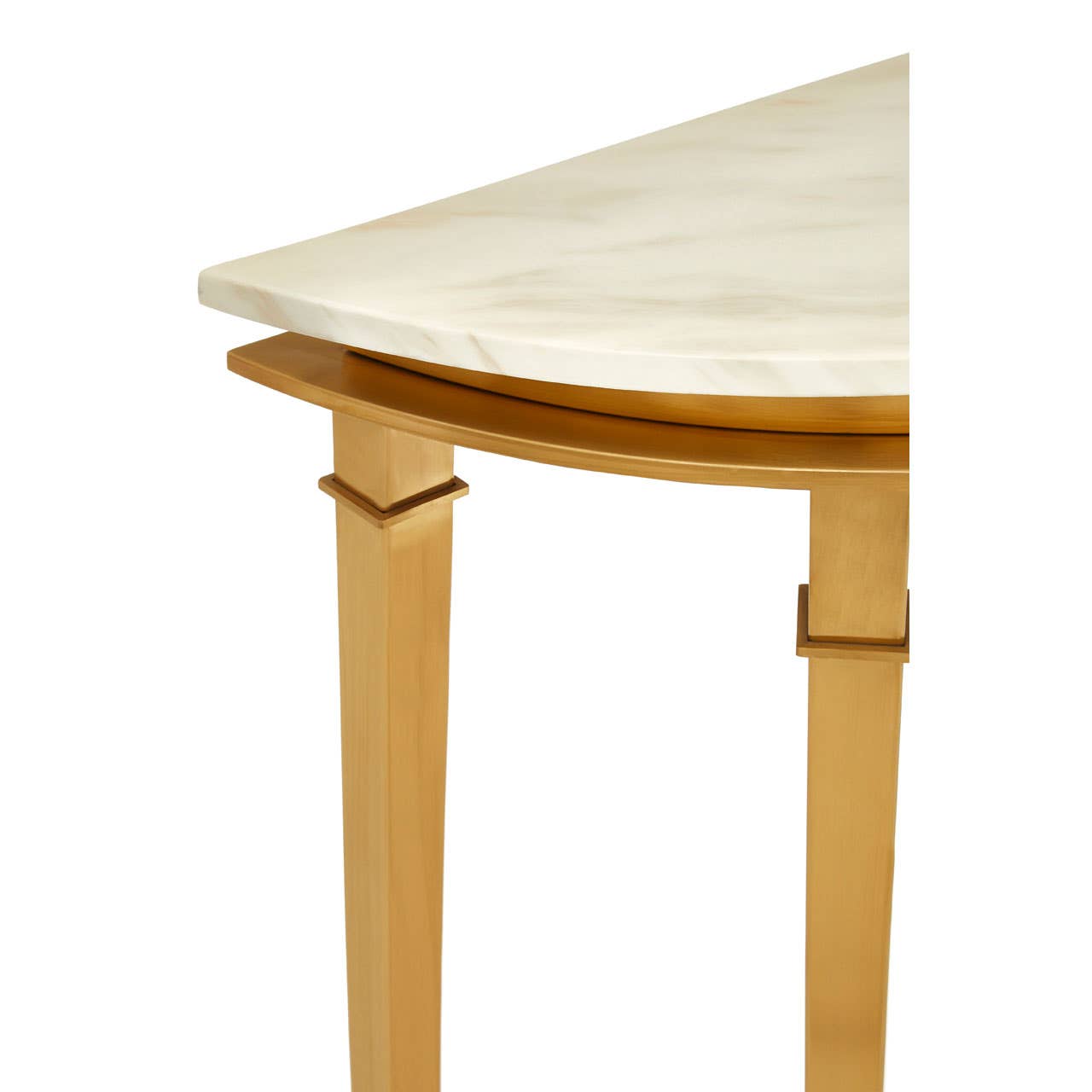 Golden Marble Console Luxury Elegance