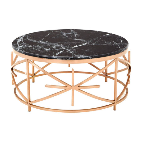 Glam Marble Rose Gold Table