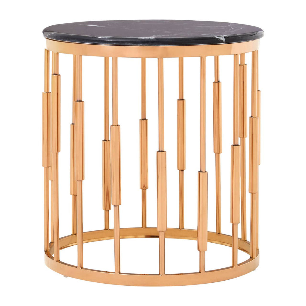 Copper Rose Side Table