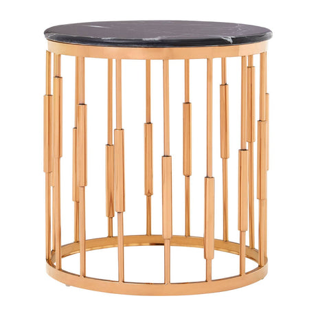 Copper Rose Side Table