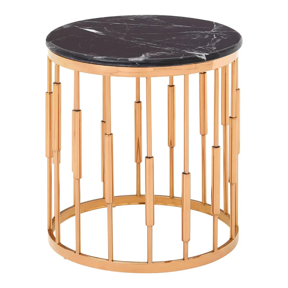 Copper Rose Side Table