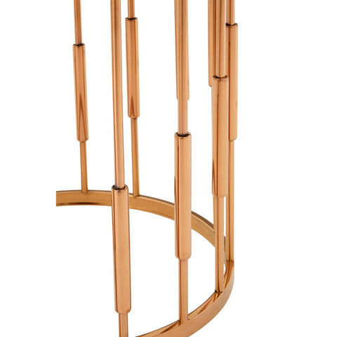 Copper Rose Side Table