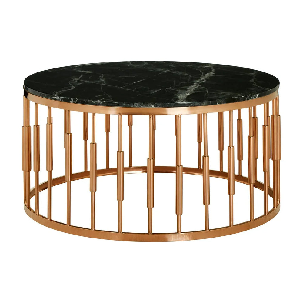 Rose Gold Marble Coffee Table