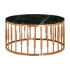 Rose Gold Marble Coffee Table