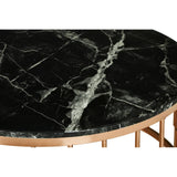 Rose Gold Marble Coffee Table