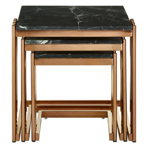 Marble Nesting Tables Set