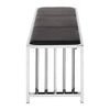 Modern Leather Bench
