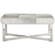 Luxe Leather Bench