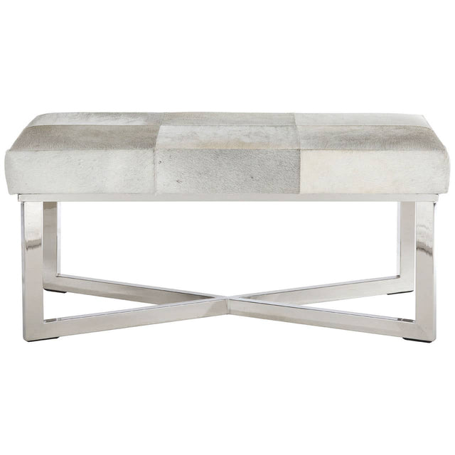 Luxe Leather Bench