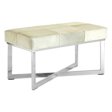 Luxe Leather Bench