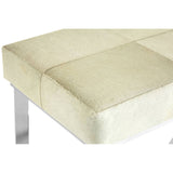 Luxe Leather Bench