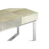 Luxe Leather Bench