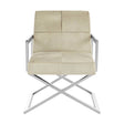 Luxe Leather Accent Chair