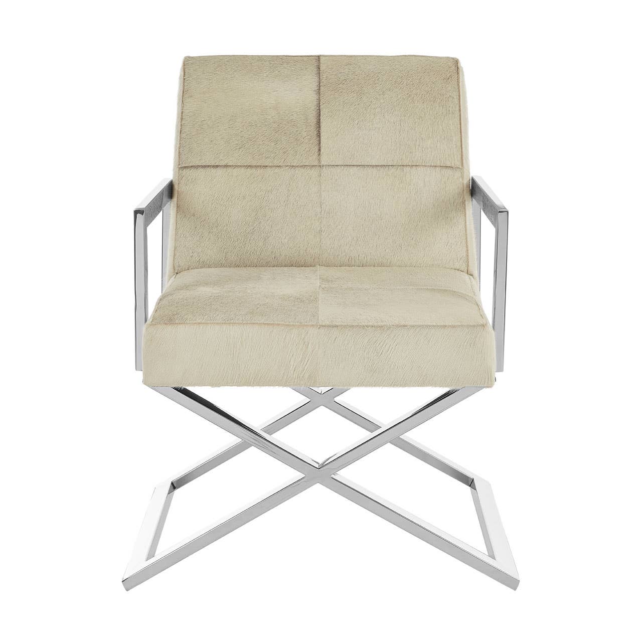 Luxe Leather Accent Chair